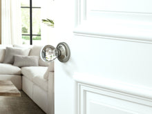 Load image into Gallery viewer, Ball Crystal Satin Nickel Door Knobs