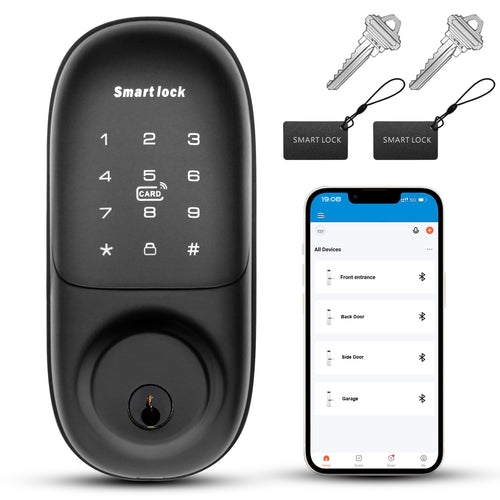 Keyless Smart Electronic Entry Door Lock Keypad Deadbolt