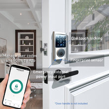 Load image into Gallery viewer, Keyless Smart Fingerprint Electronic Entry Door Lock Keypad Deadbolt