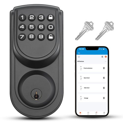 Keyless Smart Electronic Entry Door Lock Keypad Deadbolt