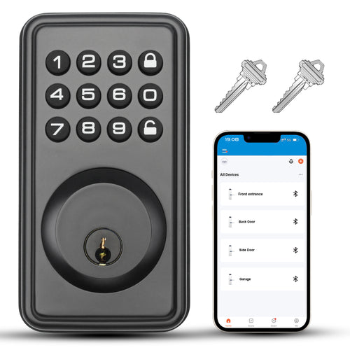 Keyless Smart Electronic Entry Door Lock Keypad Deadbolt